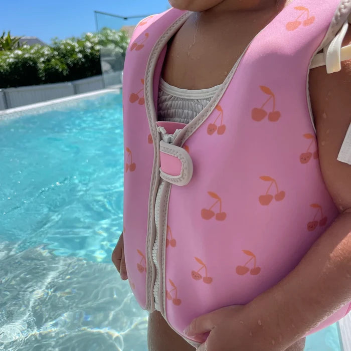 Swim Vest 2-3 Cotton Candy Cherry