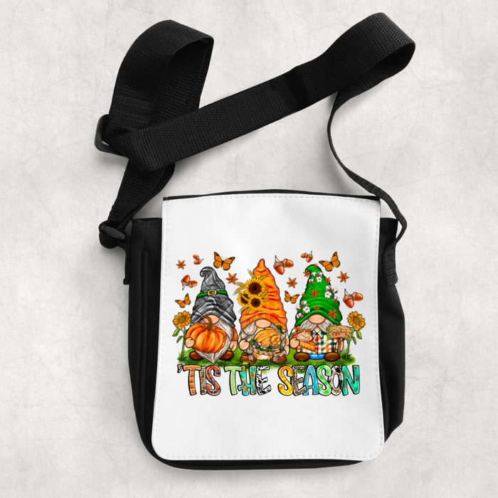 TIS THE SEASON GNOME SHOULDER BAG
