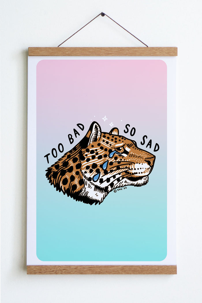 Too Bad (Leopard) Print