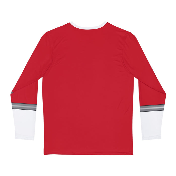 ToQger Red Long Sleeve Shirt (Full Print) Custom Graphic Art Cosplay Shirts Rangers Retro Vintage 90s
