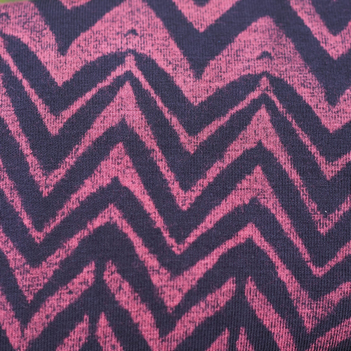 Zigzag Leggings - Crimson