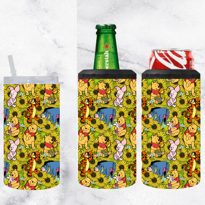 3 in 1 tumbler  SUNFLOWER POOH