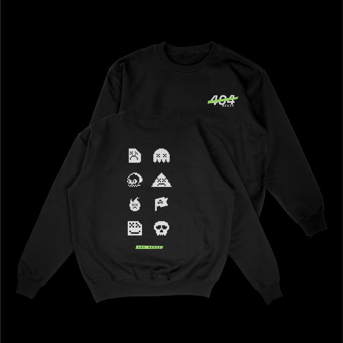 404 Media Heavy Crew Neck Sweatshirt