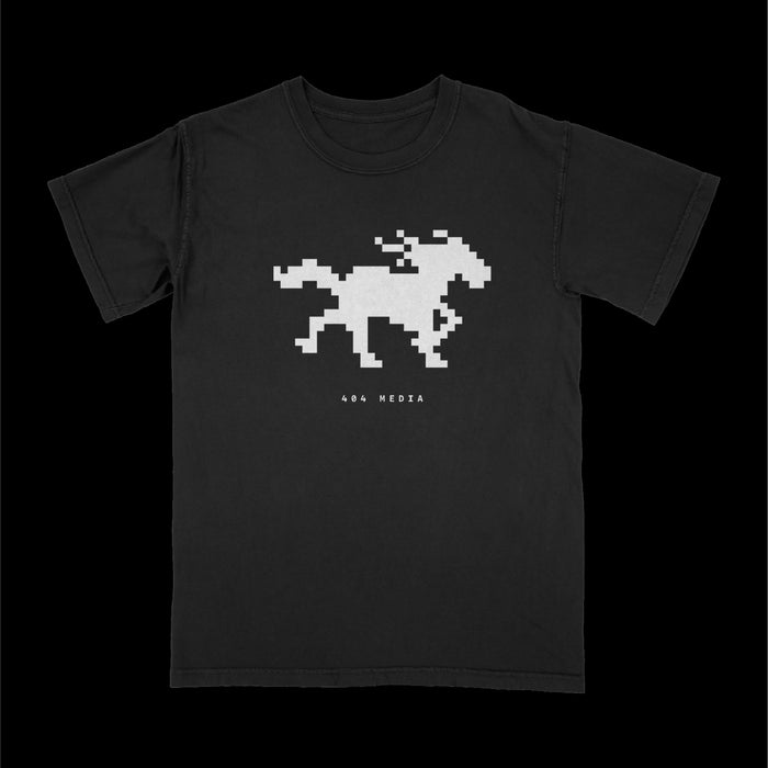 404 Media Horse Tee (Black)