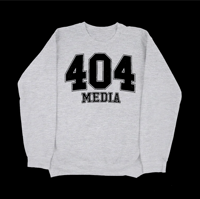 404 Media University Crewneck Sweatshirt