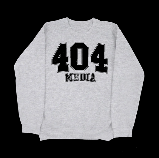 404 Media University Crewneck Sweatshirt