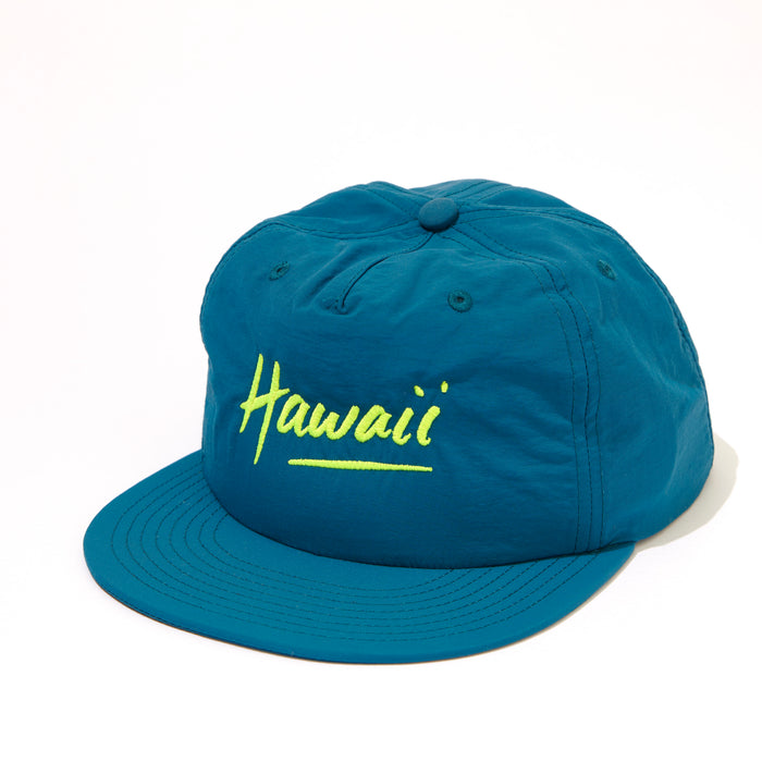 80's Hawaii Nylon Snapback - Surf