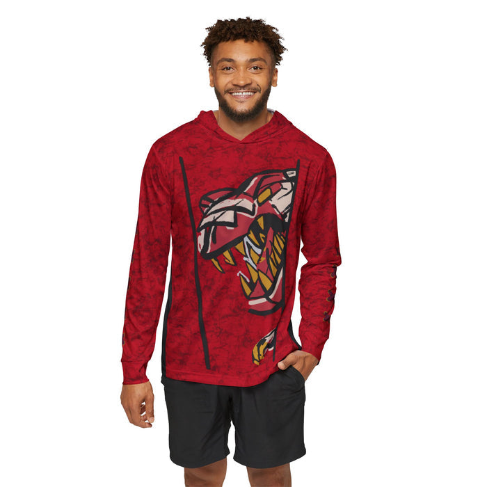 Abaranger Bakuryuu Hoodie (Full Print) Lightweight, Breathable, workout, pull over, fitness Hoodie Super Sentai Custom