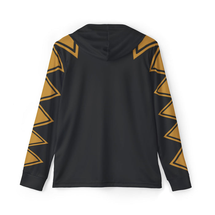Abaranger Black Hoodie (Full Print) Lightweight, Breathable, workout, pull over, fitness Hoodie Super Sentai Custom