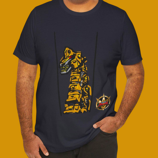 Abaranger Black Ranger Tee Super Sentai T Shirt Custom Graphic Art Cosplay Shirts Rangers Retro Vintage 90s