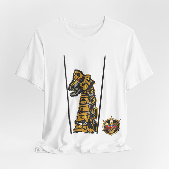 Abaranger Black Ranger Tee Super Sentai T Shirt Custom Graphic Art Cosplay Shirts Rangers Retro Vintage 90s