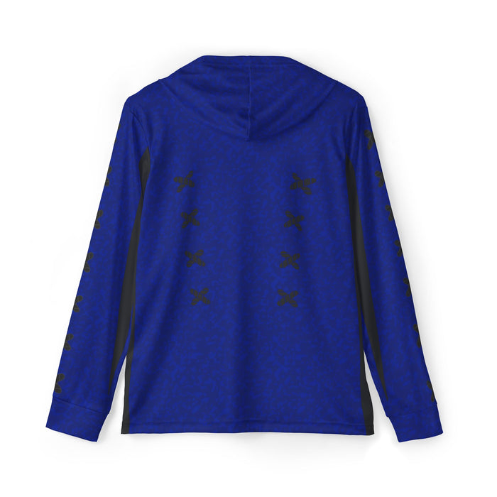 Abaranger blue Hoodie (Full Print) Lightweight, Breathable, workout, pull over, fitness Hoodie Super Sentai Custom