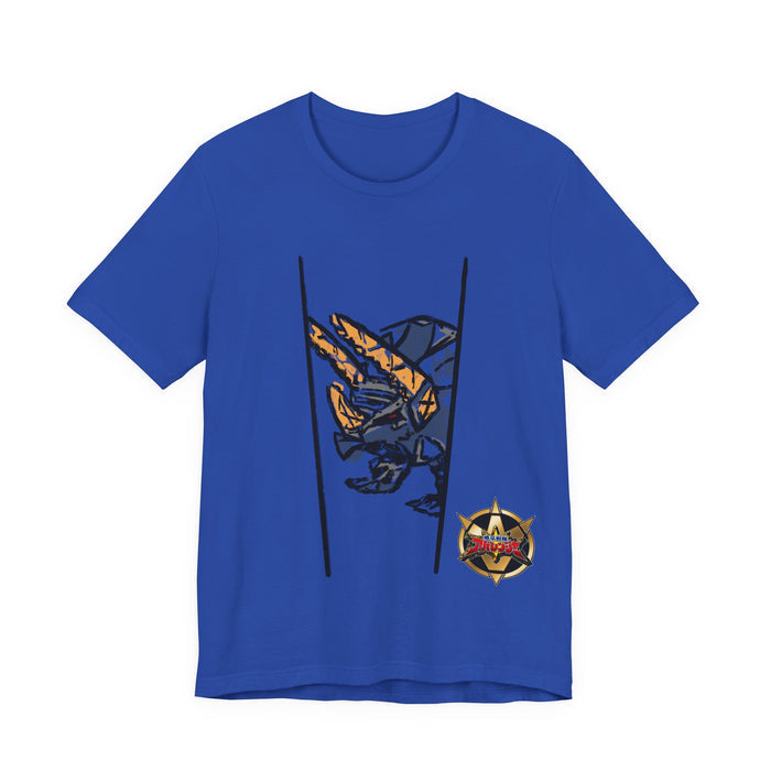 Abaranger Blue Ranger Tee Super Sentai T Shirt Custom Graphic Art Cosplay Shirts Rangers Retro Vintage 90s