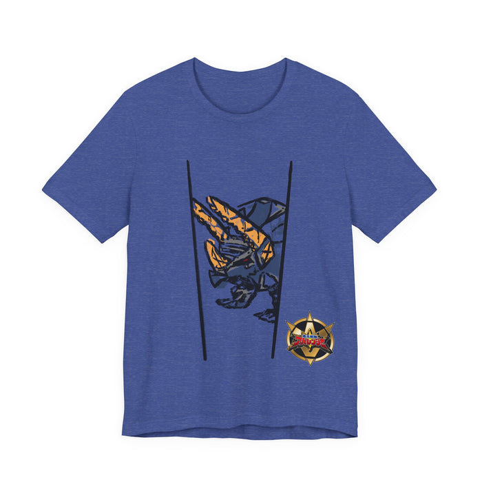 Abaranger Blue Ranger Tee Super Sentai T Shirt Custom Graphic Art Cosplay Shirts Rangers Retro Vintage 90s
