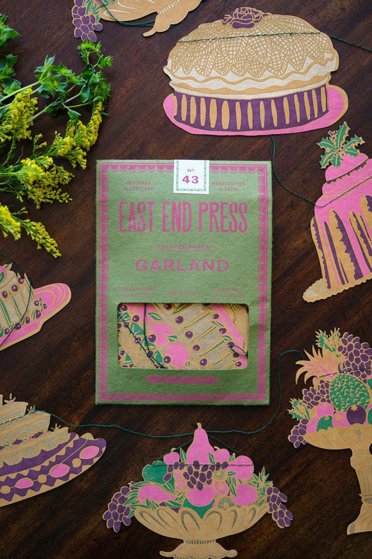 Banquet Screen Printed and Sewn Garland