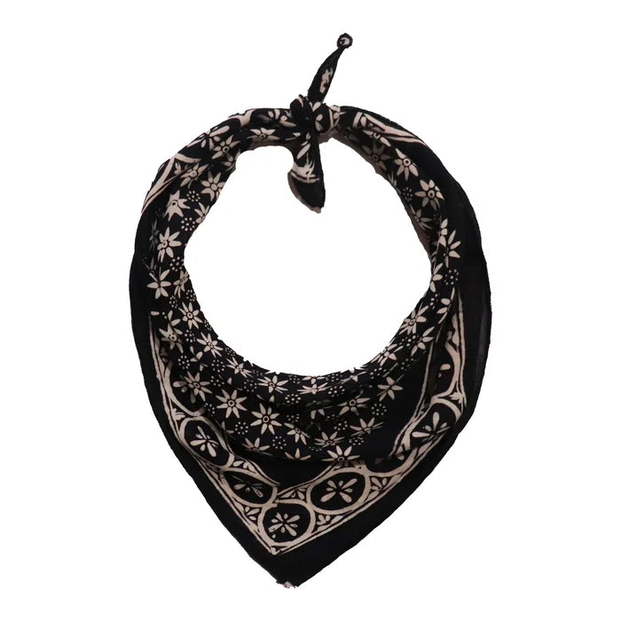 Batik Bandana - Black Mirage