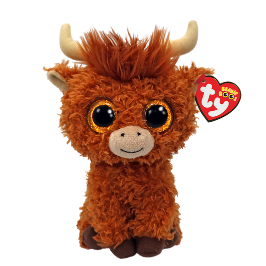Beanie Boo Alfie Highland Cow Small
