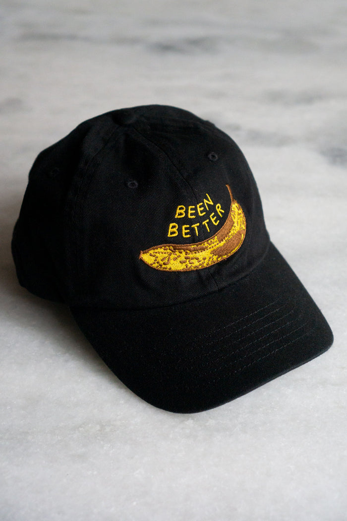 Been Better (Banana) Dad Hat | Black