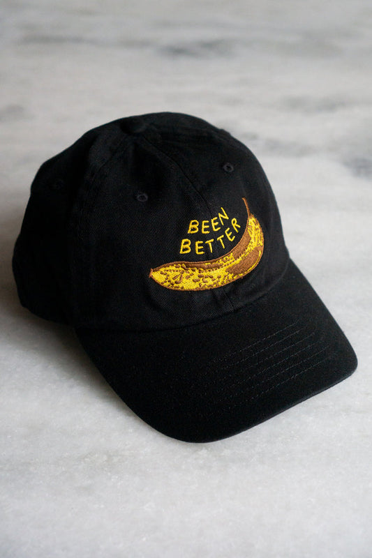 Been Better (Banana) Dad Hat | Black