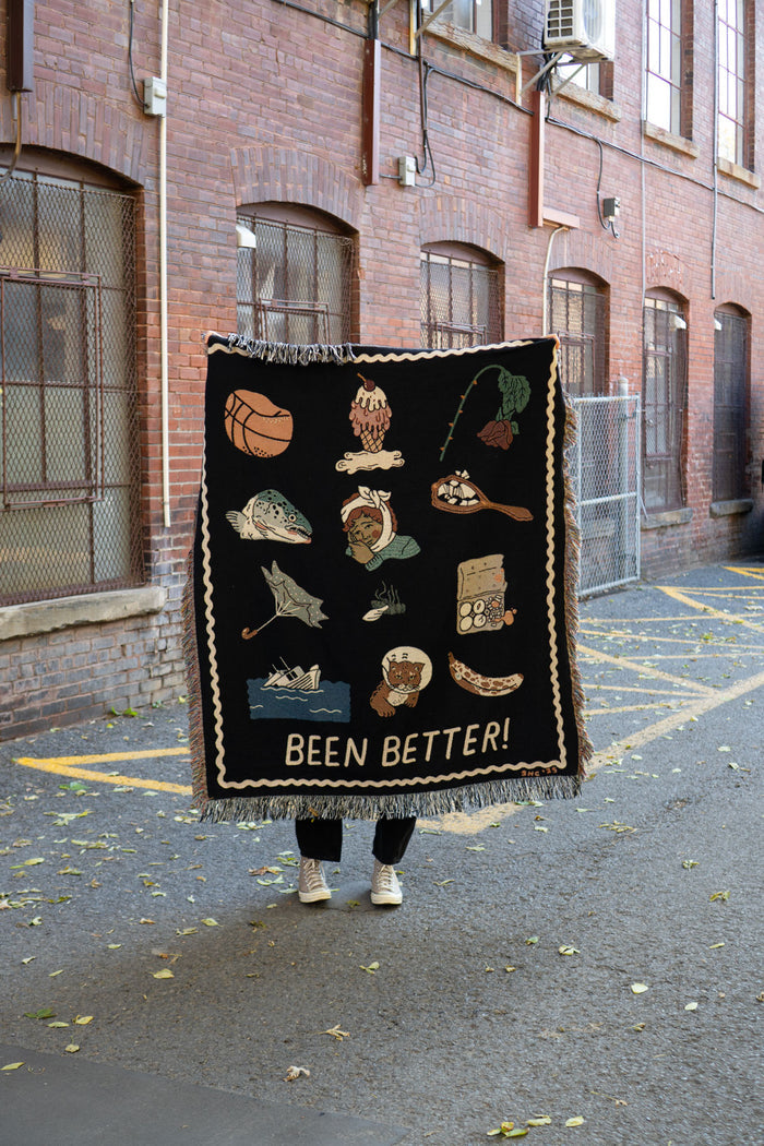 Been Better Icons Blanket