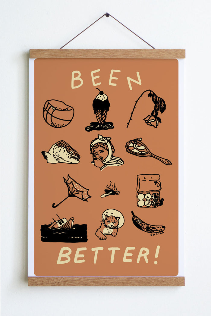 Been Better Icons Print