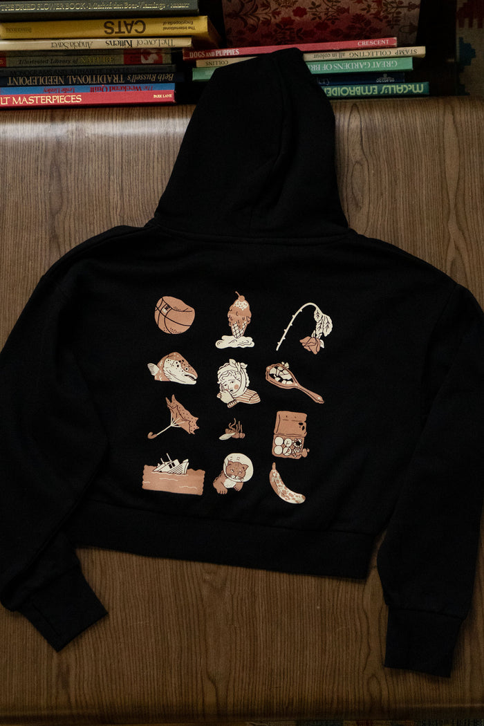 Been Better Toothache Crop Hoodie
