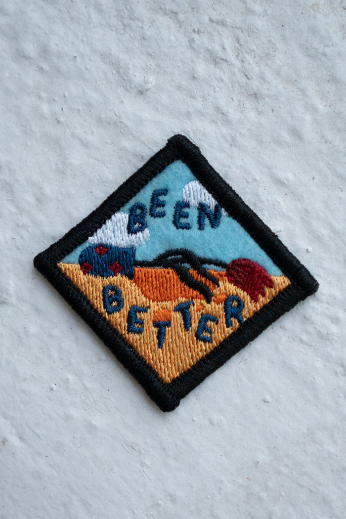 Been Better (Vase) - Tiny Felt Sticky Patch