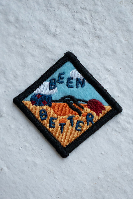 Been Better (Vase) - Tiny Felt Sticky Patch