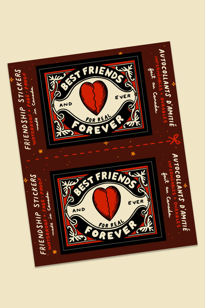 Best Friends Giftable Sticker Set