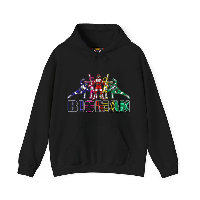 Bioman Hoodie Super Sentai T Shirt Custom Graphic Art Cosplay Shirts Rangers Retro Vintage 90s