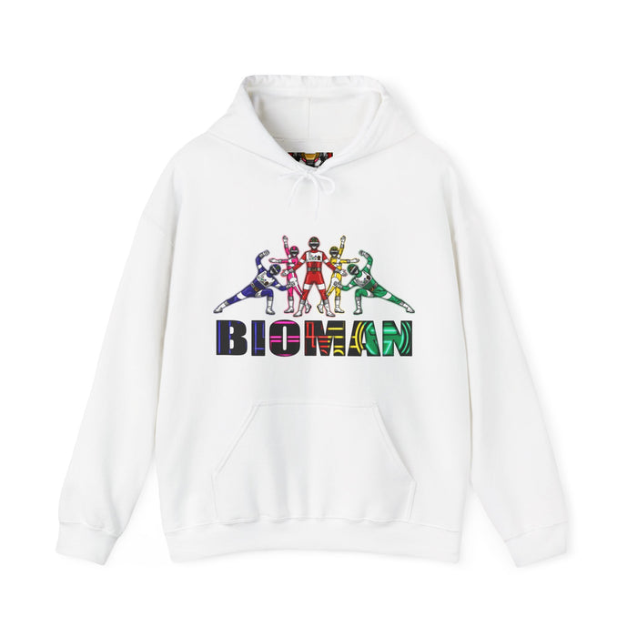 Bioman Hoodie Super Sentai T Shirt Custom Graphic Art Cosplay Shirts Rangers Retro Vintage 90s