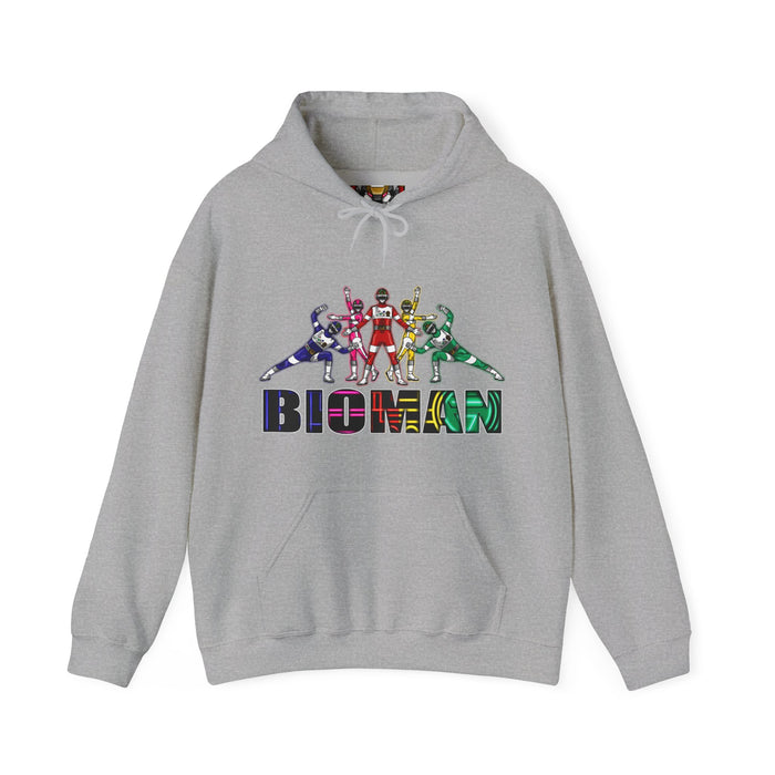 Bioman Hoodie Super Sentai T Shirt Custom Graphic Art Cosplay Shirts Rangers Retro Vintage 90s