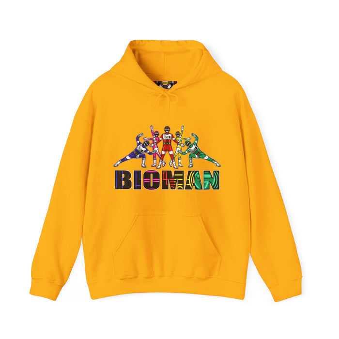 Bioman Hoodie Super Sentai T Shirt Custom Graphic Art Cosplay Shirts Rangers Retro Vintage 90s