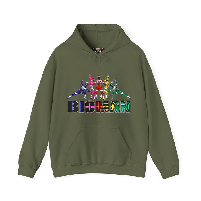 Bioman Hoodie Super Sentai T Shirt Custom Graphic Art Cosplay Shirts Rangers Retro Vintage 90s