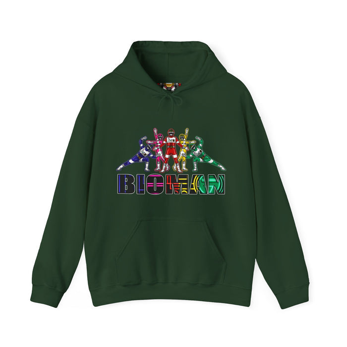 Bioman Hoodie Super Sentai T Shirt Custom Graphic Art Cosplay Shirts Rangers Retro Vintage 90s