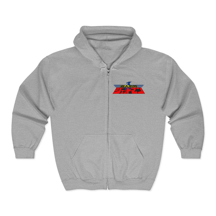 Black Condor Full Zip Hoodie Custom Graphic Art Cosplay Shirts Rangers Retro Vintage 90s