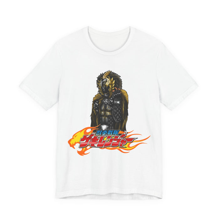 Black Lion Rio Tee Super Sentai T Shirt Custom Graphic Art Cosplay Shirts  Retro Vintage 90s