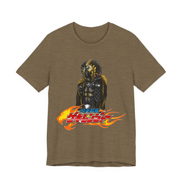 Black Lion Rio Tee Super Sentai T Shirt Custom Graphic Art Cosplay Shirts  Retro Vintage 90s