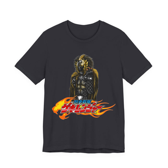 Black Lion Rio Tee Super Sentai T Shirt Custom Graphic Art Cosplay Shirts  Retro Vintage 90s
