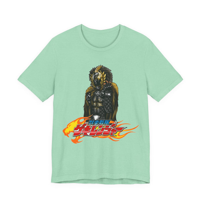 Black Lion Rio Tee Super Sentai T Shirt Custom Graphic Art Cosplay Shirts  Retro Vintage 90s