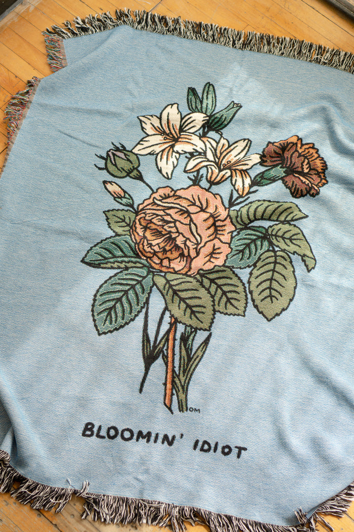 Bloomin' Idiot Blanket