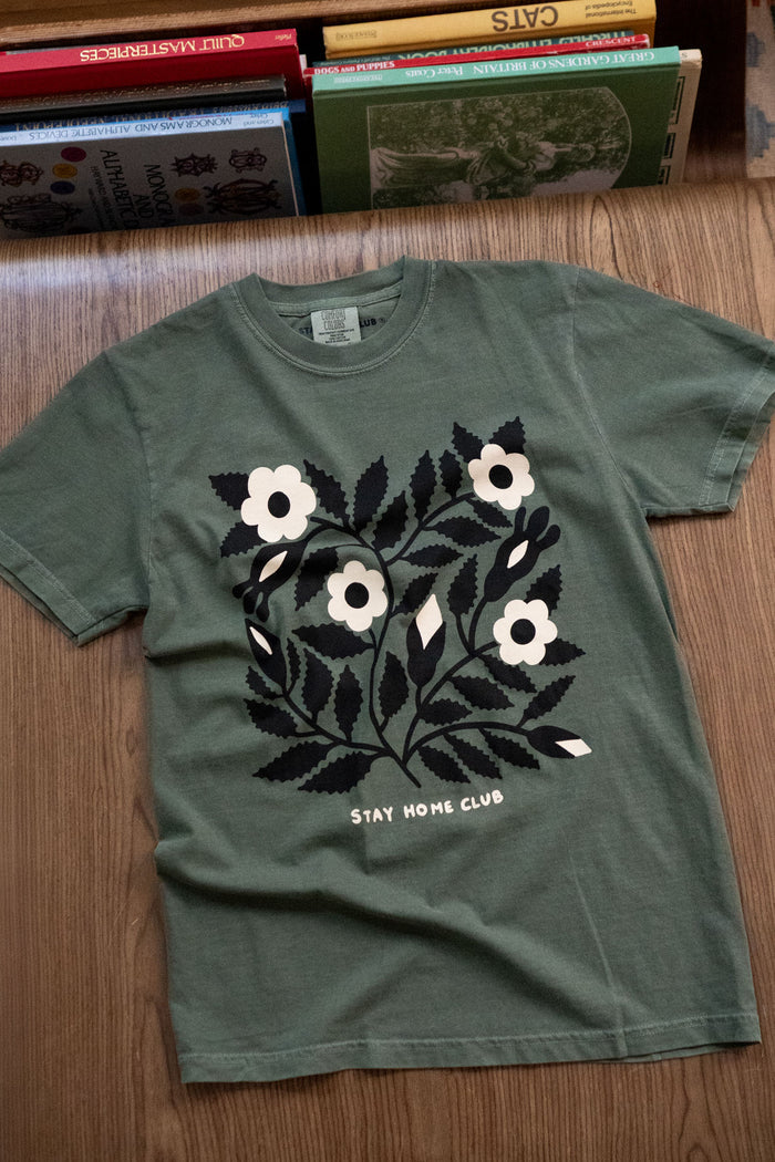 Blooms 1858 T-Shirt | Woodsy Green