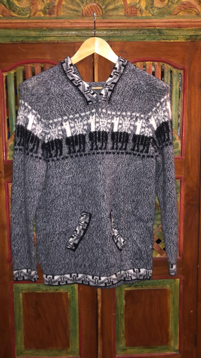 Bolivian Alpaca Knit Jumper