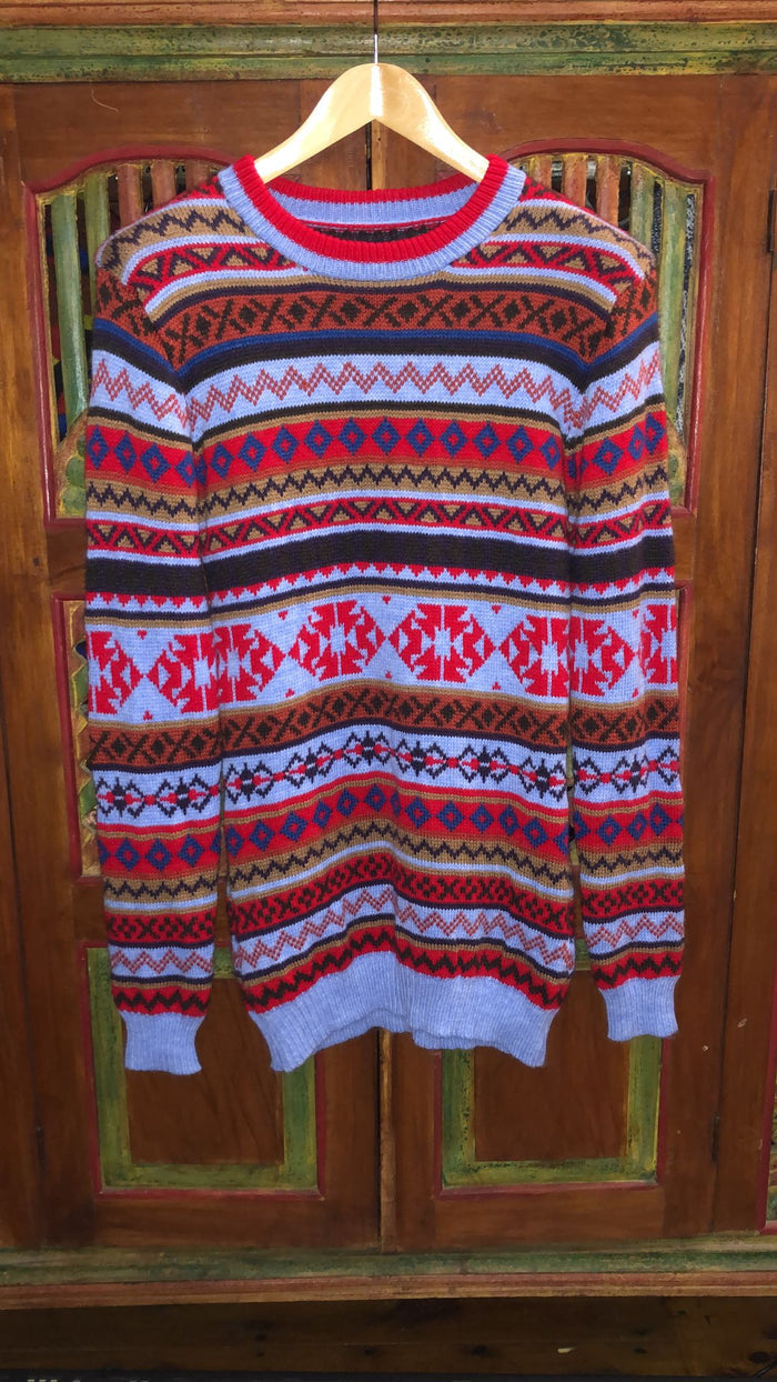 Bolivian Alpaca Knit Jumper