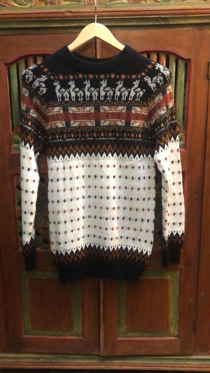 Bolivian Alpaca Knit Jumper