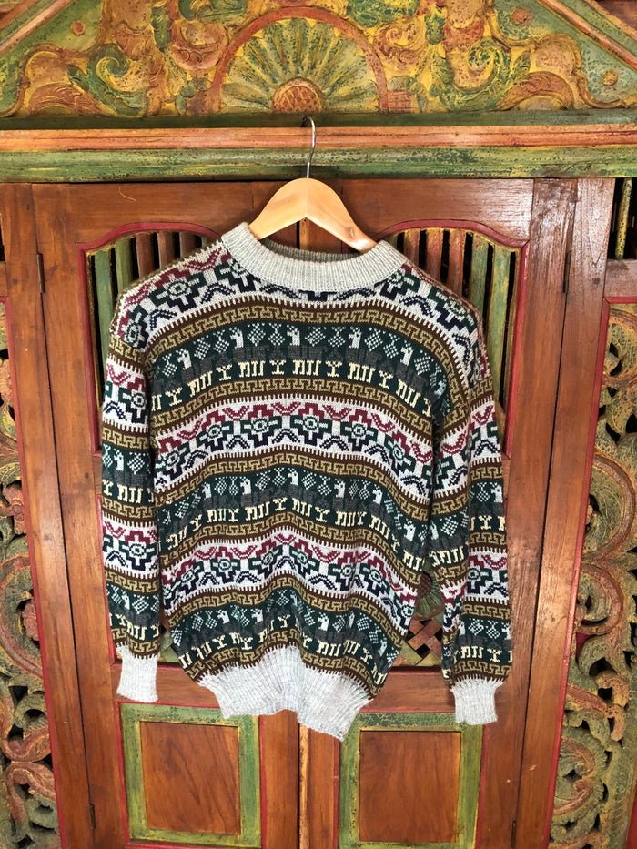 Bolivian Alpaca Knit Jumper
