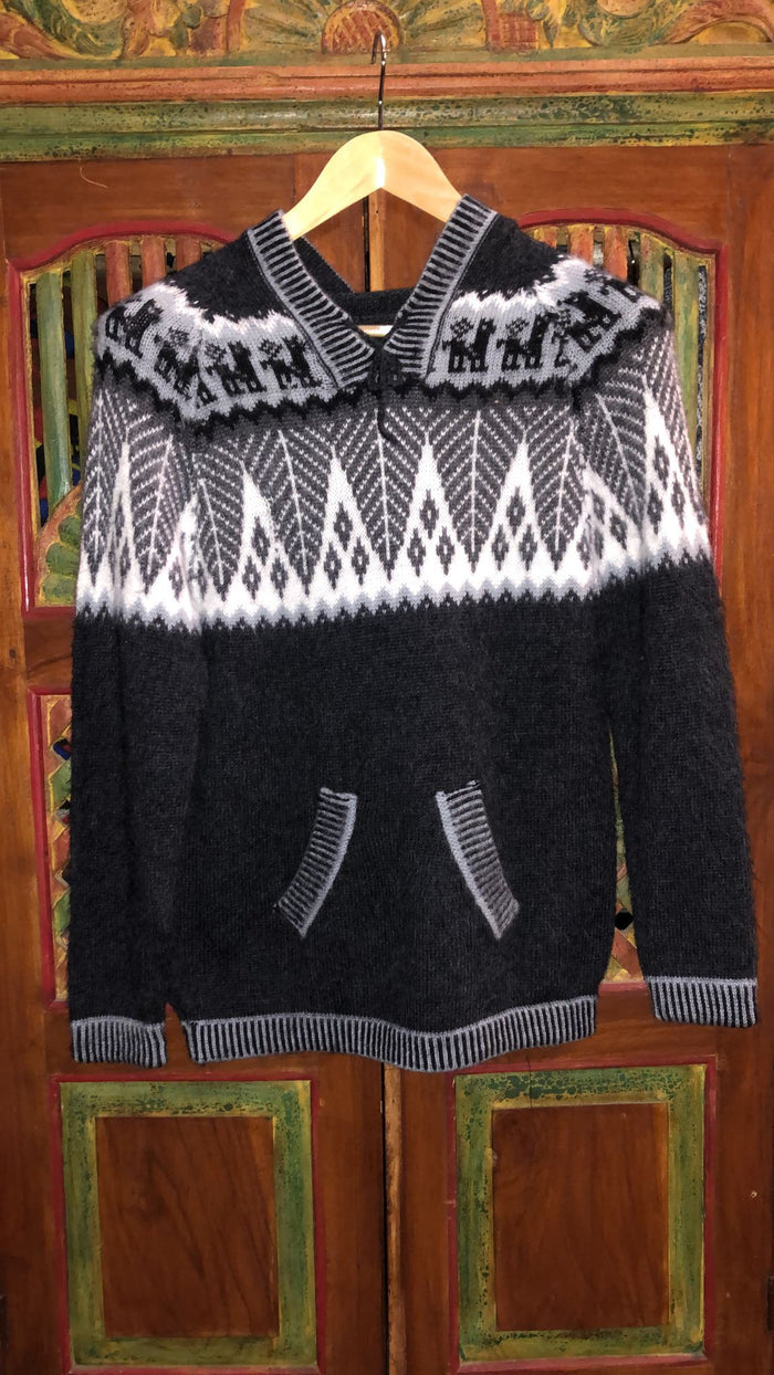 Bolivian Alpaca Knit Jumper