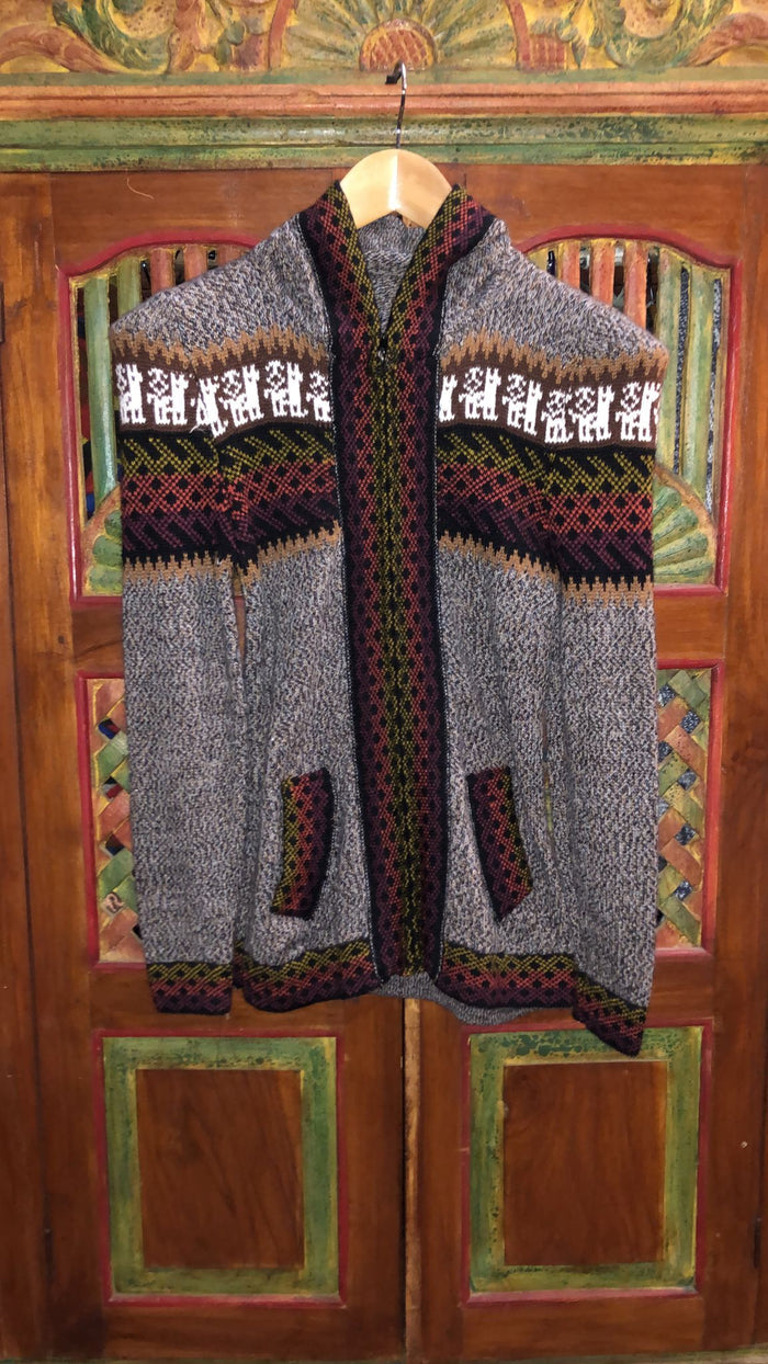 Bolivian Alpaca Knit Jumper