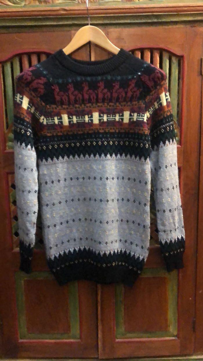 Bolivian Alpaca Knit Jumper