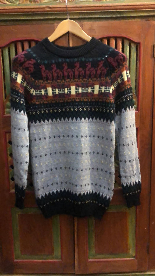 Bolivian Alpaca Knit Jumper
